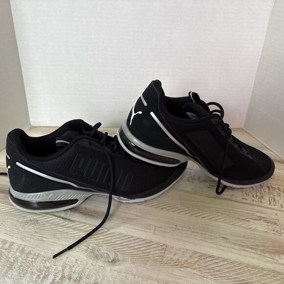 Puma Cell Divide Men’s Running Shoes Black 376296-01 Size 10 New No Box - Picture 1 of 9